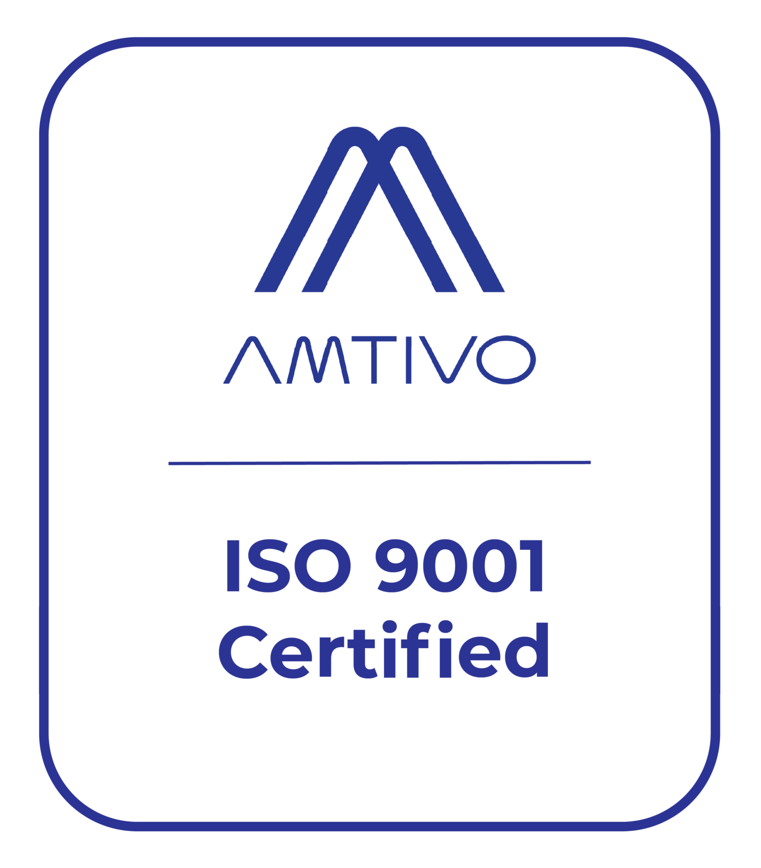 Amtivo-Badge ISO 9001